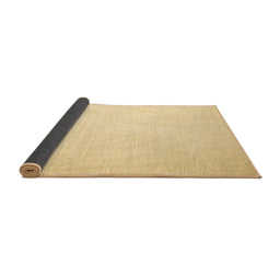 Sideview of Abstract Brown Contemporary Rug, con1373brn