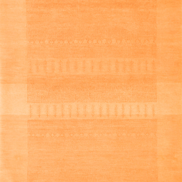 Abstract Orange Contemporary Rug, con1374org