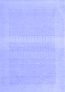 Abstract Blue Contemporary Rug, con1374blu