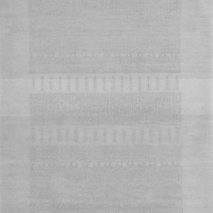 Abstract Gray Contemporary Rug, con1374gry