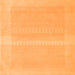 Serging Thickness of Abstract Orange Contemporary Rug, con1374org