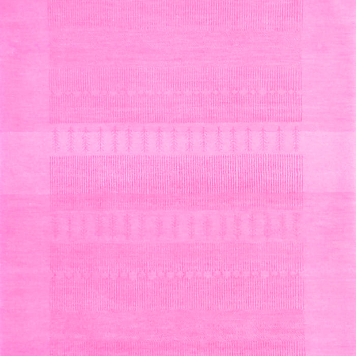 Machine Washable Abstract Pink Contemporary Rug, wshcon1374pnk