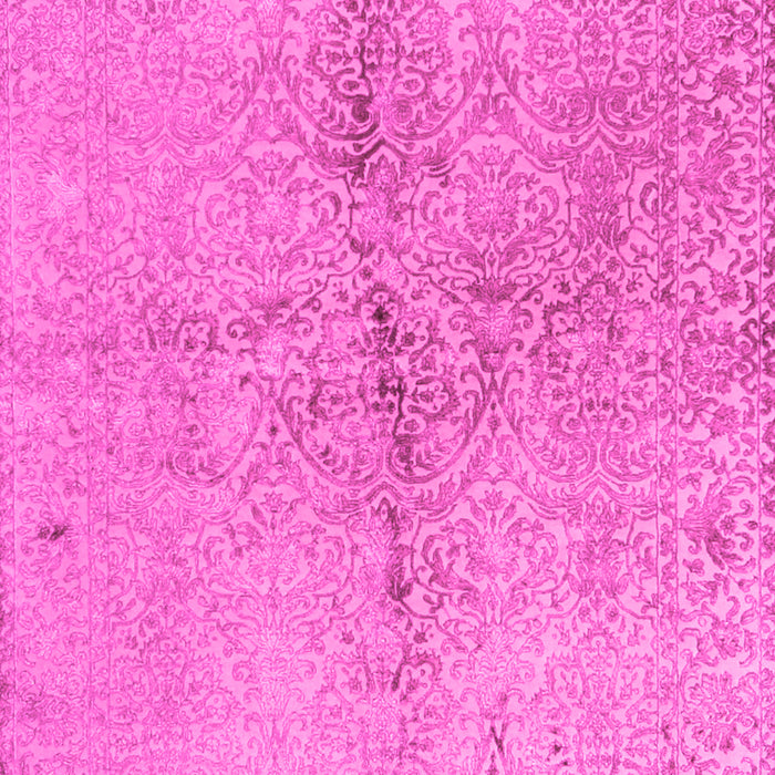 Machine Washable Abstract Pink Contemporary Rug, wshcon1375pnk