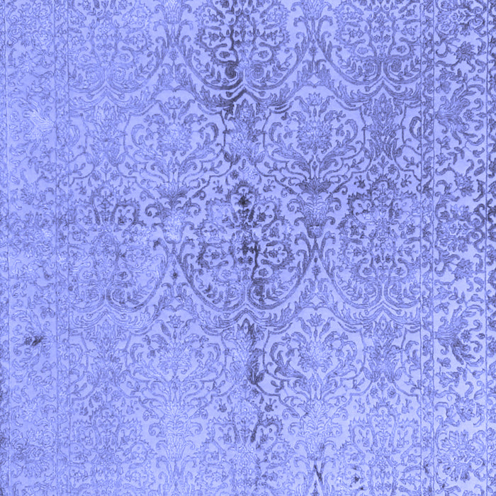 Abstract Blue Contemporary Rug, con1375blu