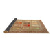 Thickness of Contemporary Sandy Brown Modern Rug, con1376