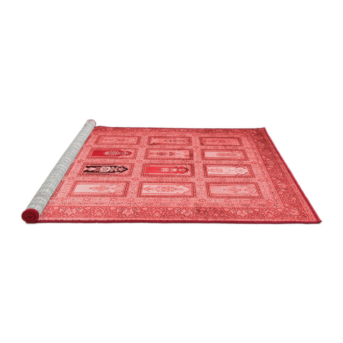 Contemporary Red Washable Rugs