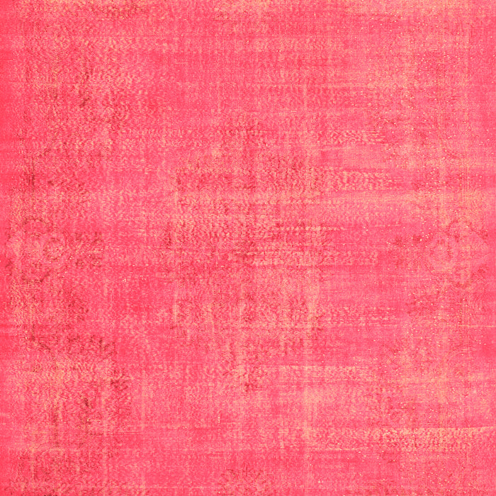 Abstract Orange Contemporary Rug, con1377org