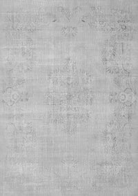 Abstract Gray Contemporary Rug, con1377gry