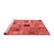 Transitional Red Washable Rugs