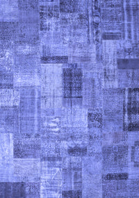 Patchwork Blue Transitional Rug, con1379blu