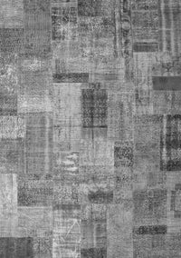 Patchwork Gray Transitional Rug, con1379gry