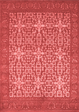 Persian Red Bohemian Area Rugs