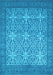 Persian Light Blue Bohemian Rug, con137lblu