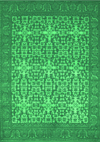 Persian Green Bohemian Rug, con137grn