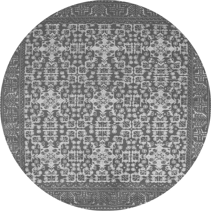 Square Persian Gray Bohemian Rug, con137gry