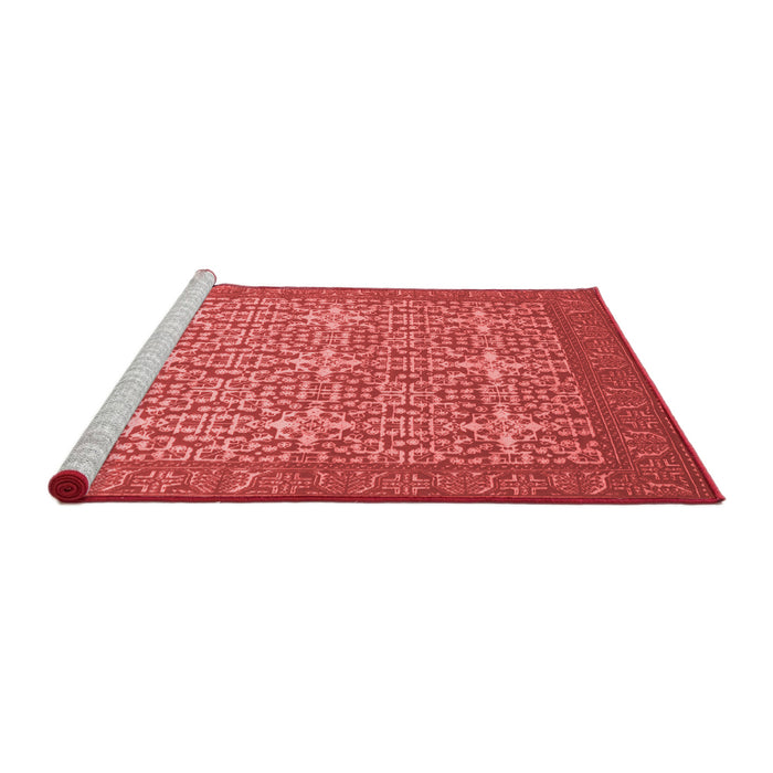 Bohemian Red Washable Rugs