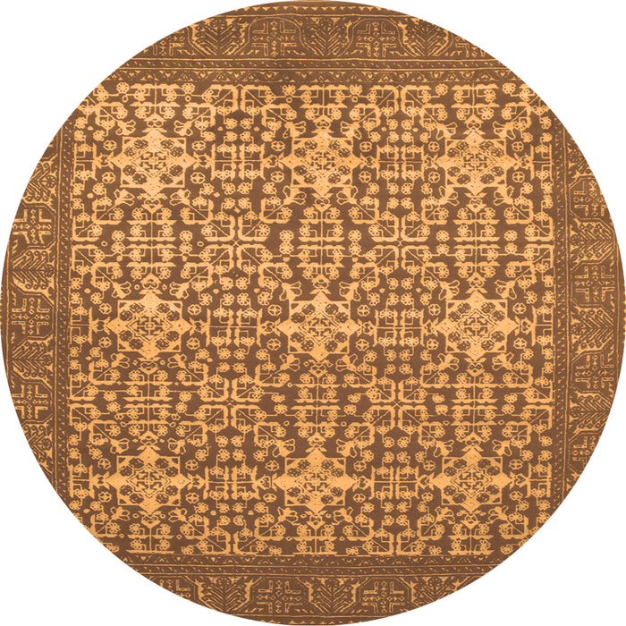 Machine Washable Persian Orange Bohemian Area Rugs, wshcon137org