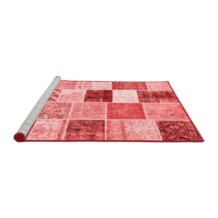 Transitional Red Washable Rugs