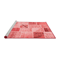 Transitional Red Washable Rugs