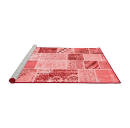 Transitional Red Washable Rugs