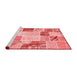 Transitional Red Washable Rugs