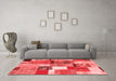 Transitional Red Washable Rugs