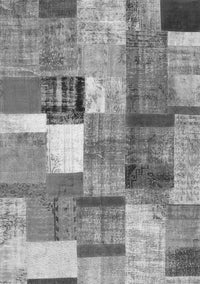 Patchwork Gray Transitional Rug, con1385gry