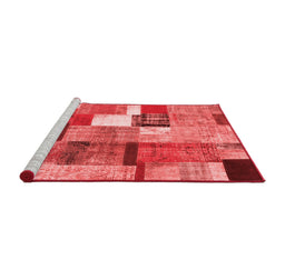 Transitional Red Washable Rugs