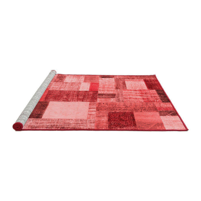 Transitional Red Washable Rugs