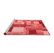 Transitional Red Washable Rugs