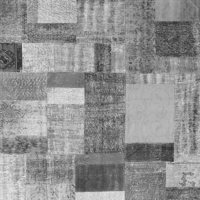 Patchwork Gray Transitional Rug, con1386gry