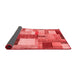 Patchwork Red Transitional Area Rugs