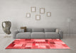 Transitional Red Washable Rugs