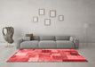 Transitional Red Washable Rugs