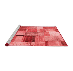 Transitional Red Washable Rugs
