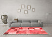 Transitional Red Washable Rugs