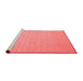 Contemporary Red Washable Rugs