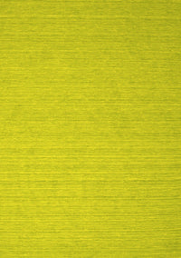 Abstract Yellow Contemporary Rug, con1389yw