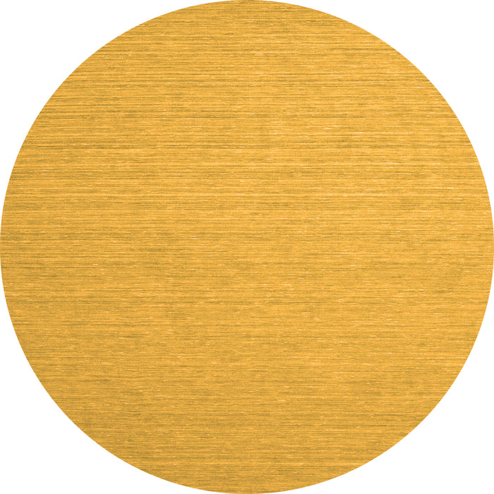 Square Abstract Orange Contemporary Rug, con1389org