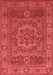 Persian Red Bohemian Area Rugs