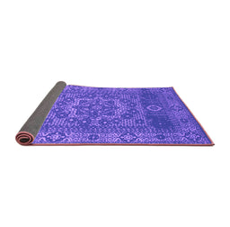 Sideview of Persian Purple Bohemian Rug, con138pur
