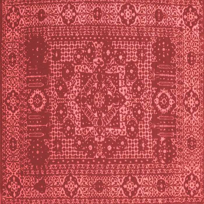 Machine Washable Persian Red Bohemian Rug, wshcon138red
