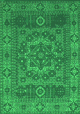 Persian Green Bohemian Rug, con138grn