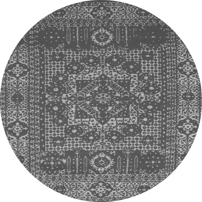 Square Persian Gray Bohemian Rug, con138gry
