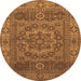 Machine Washable Persian Orange Bohemian Area Rugs, wshcon138org