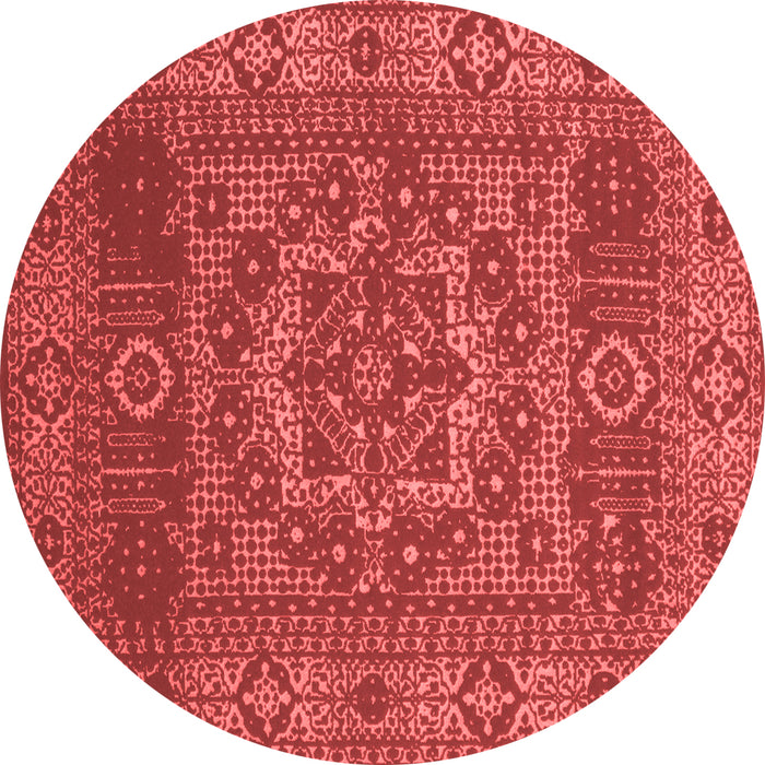 Machine Washable Persian Red Bohemian Rug, wshcon138red