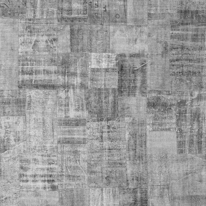 Patchwork Gray Transitional Rug, con1390gry
