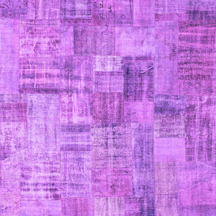 Patchwork Purple Transitional Rug, con1390pur