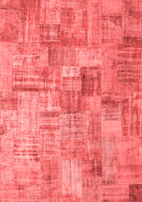 Patchwork Red Transitional Rug, con1390red