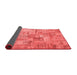 Patchwork Red Transitional Area Rugs